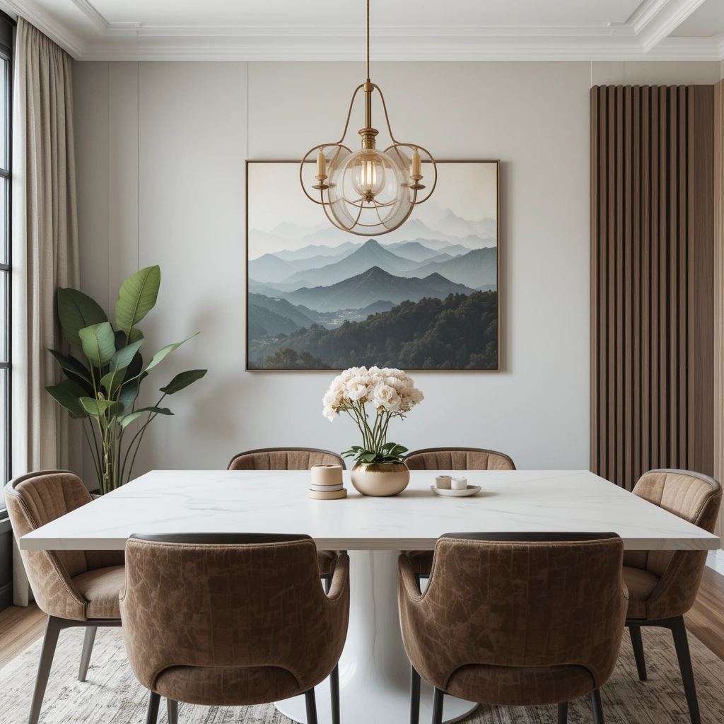 Minimalist Dining Room Wall Decor Trends